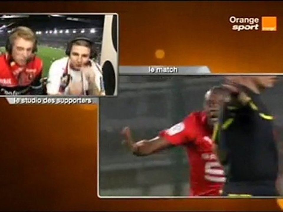 Studio des supporters Rennes - Lyon J12