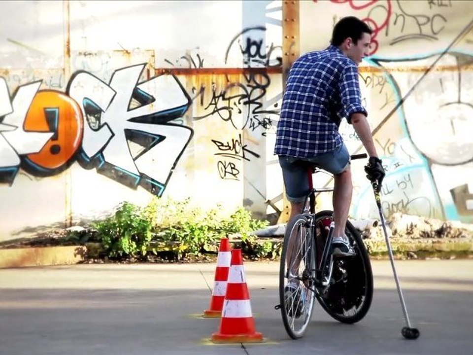 Bike polo à la caserne Niel
