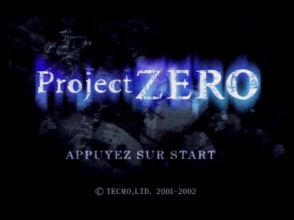 Videotest Project Zero (Playstation 2)