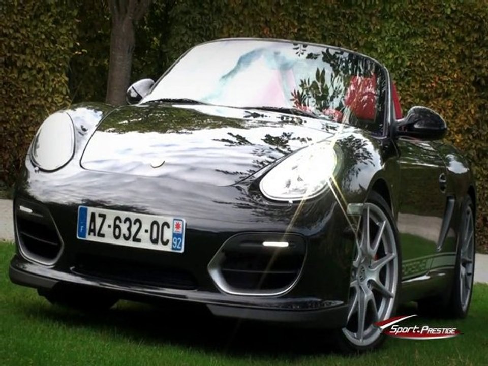 Essai Porsche Boxster Spyder par Sport-Prestige