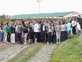 Crèvecoeur ; les collégiens dans la course