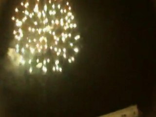 Final de la marcha cantando nuestro himno