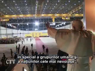 Papa salută Spania: Ne vom revedea la Madrid!
