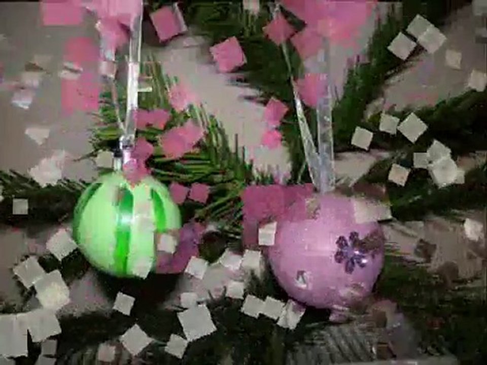Créer ses boules pour noël 2010