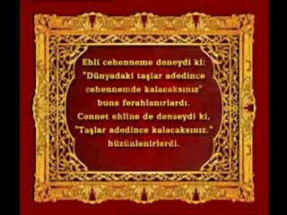 Cennette sonsuz yaşam ve gençlik