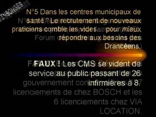 Drancy mensonge 2004