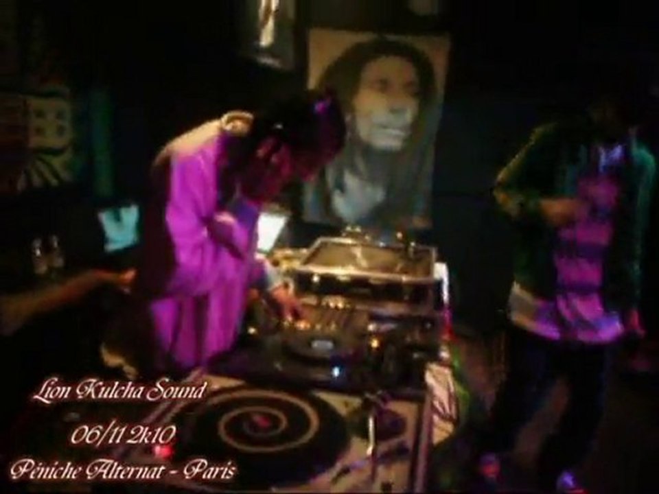 Lion Kulcha Sound @ Péniche Alternat Paris 06-11 2k10 Part1