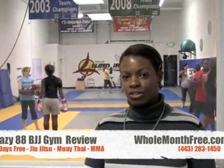 MMA Gym Review - Crazy 88 BJJ in Columbia MD by Katrina