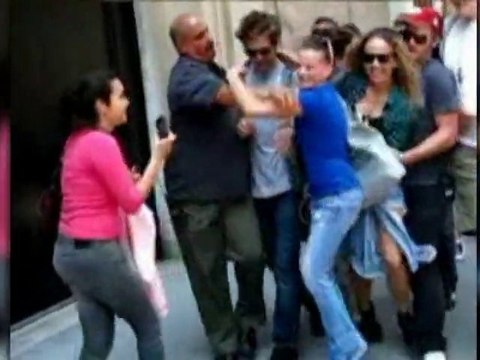 Exklusiv: RPattz & KStew Kuss am Set