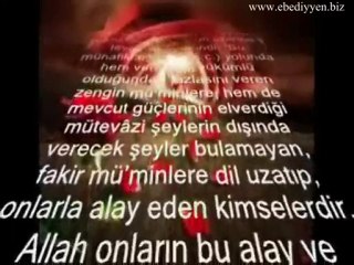 ALLAH’IN RIZASI ve CENNETİ  İÇİN GAYRET ETMEK-109-111