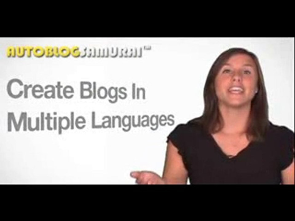 Auto Blogging Software