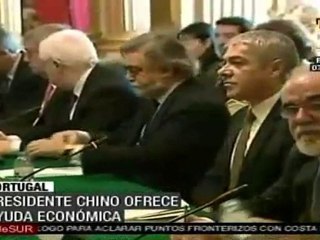 Apoyo chino a Portugal para enfrentar crisis económica
