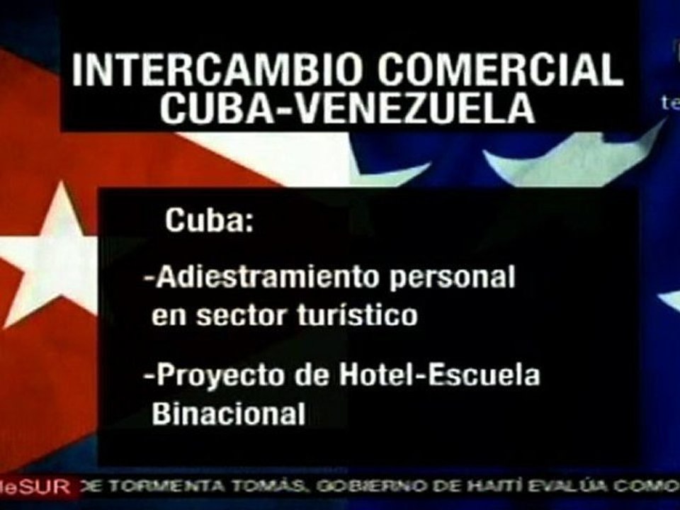 Hugo Chávez celebra en Cuba aniversario de convenios bilaterales
