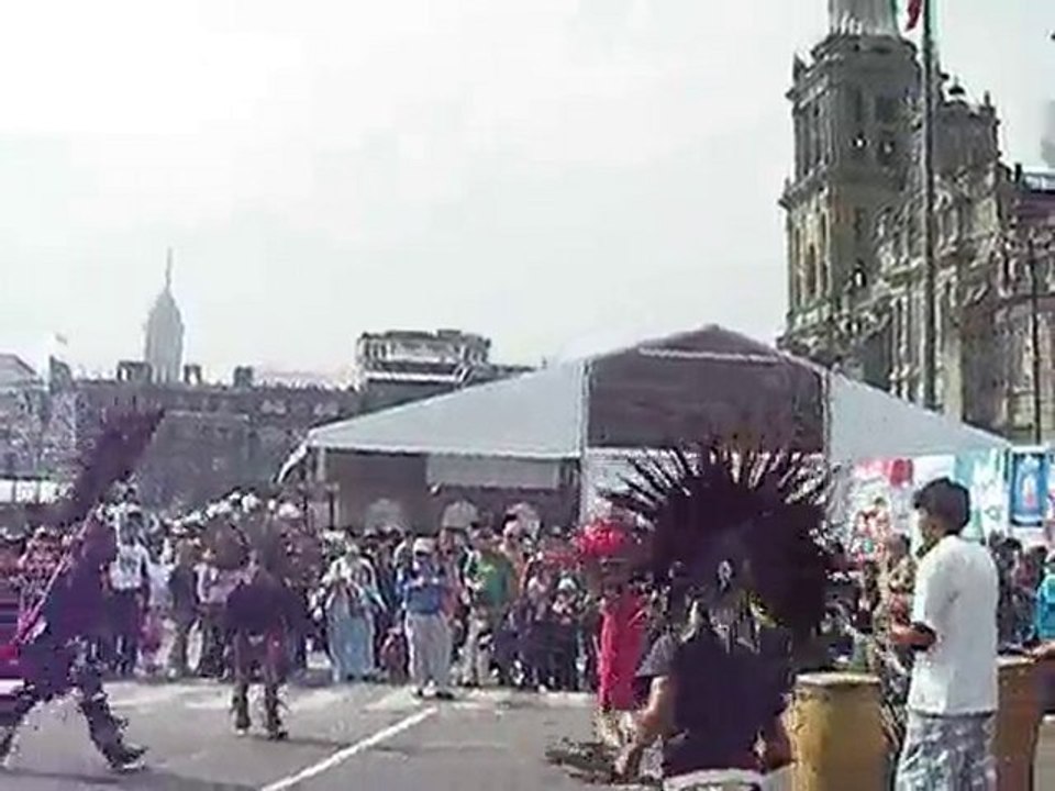 la plaza zocalo, Mexico