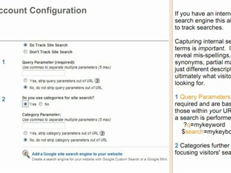 Web Analytics Training: Initial Account Configuration