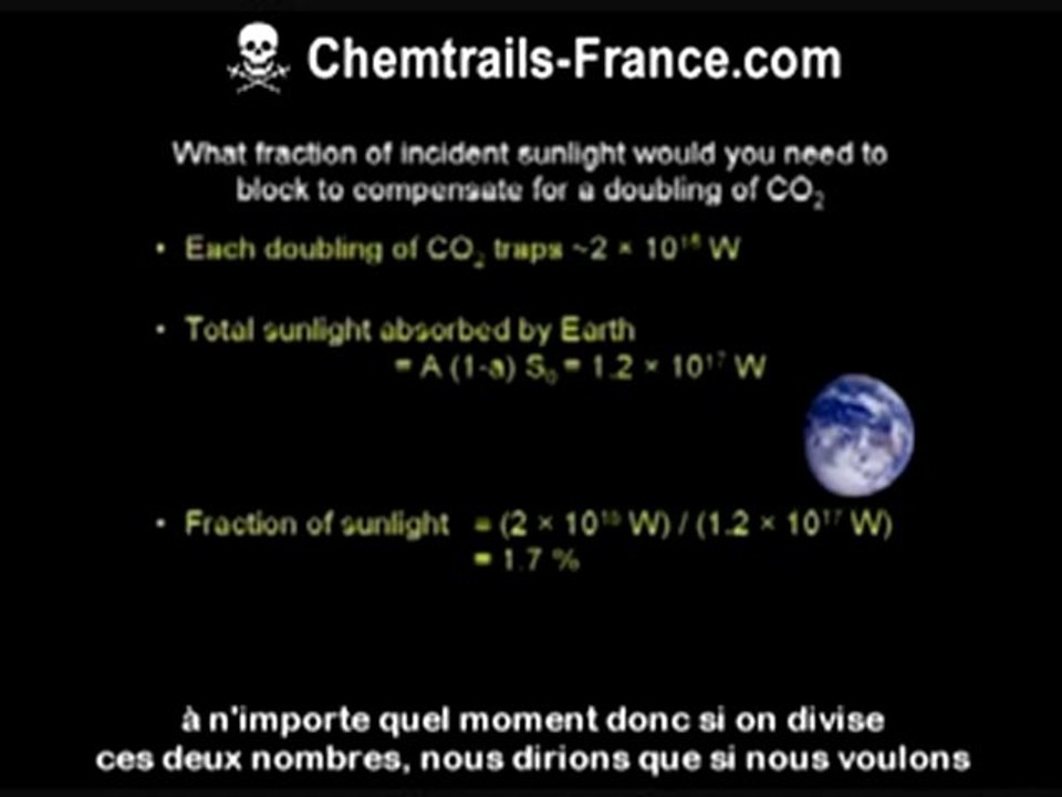 Géoingénierie -  Ken Caldeira 1/3