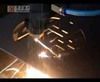 CNC Metal Laser Cutting Machine With 2mm Metal Cut Demo