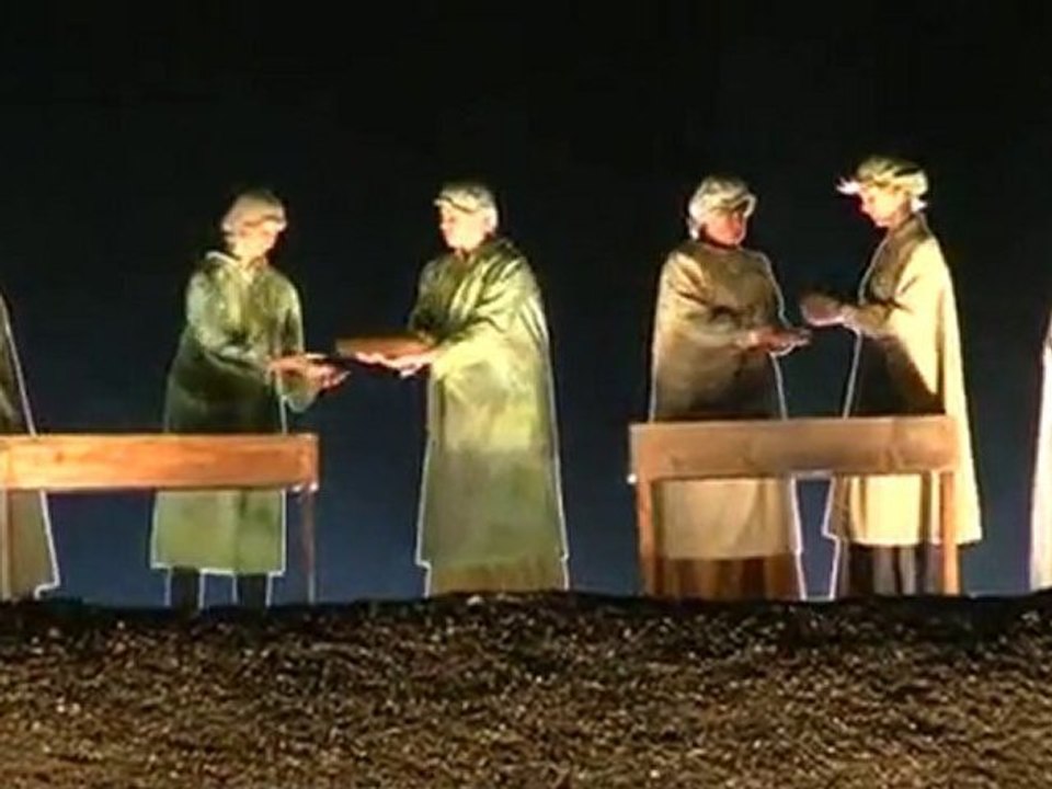 Des flammes...à la lumière - Le son et lumière de la Bataill