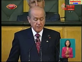 D. Bahçeli'nin MHP Grup toplantısı, 09/11/2010, Bl. 01