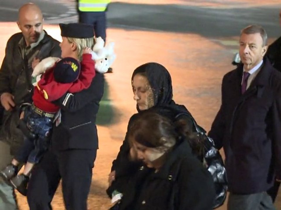 Arrivée en France de 35 Irakiens blessés dans une église à Bagdad