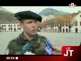 Le 27e BCA au départ pour Kaboul (Annecy)