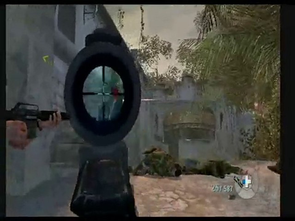 Call Of Duty BLACK OPS Wii Gameplay