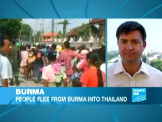 Sporadic clashes at Thai-Burma border as displaced seek ...