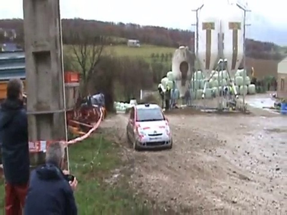 Eric CUNIN  Rallye Alsace Bossue 2010