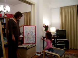 How to teach a 3-year-old to read the alphabet (mp4)