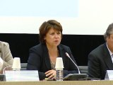 Martine Aubry au conseil national égalité réelle