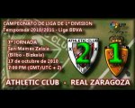 Jor.7: Athletic 2 - Real Zaragoza 1 (17/10/10)