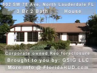 Video Walk Through of 502 SW 75th Ave, North Lauderdale ...