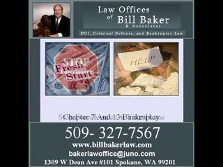 Chapter 7 Bankruptcy Lawyer-Attorney Spokane WA