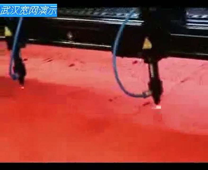 4-head Mutual Movable Laser Cutting Machine