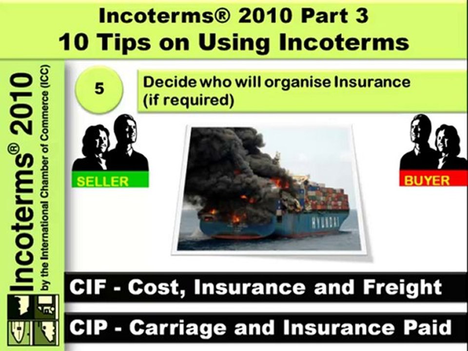 10 Tips on Using Incoterms® 2010