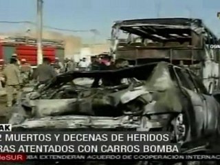 Muertos en Irak por atentados con coche bomba