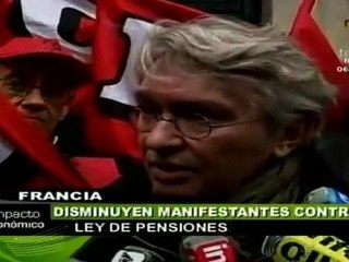 Nuevas protestas en Francia contra Ley de Pensiones