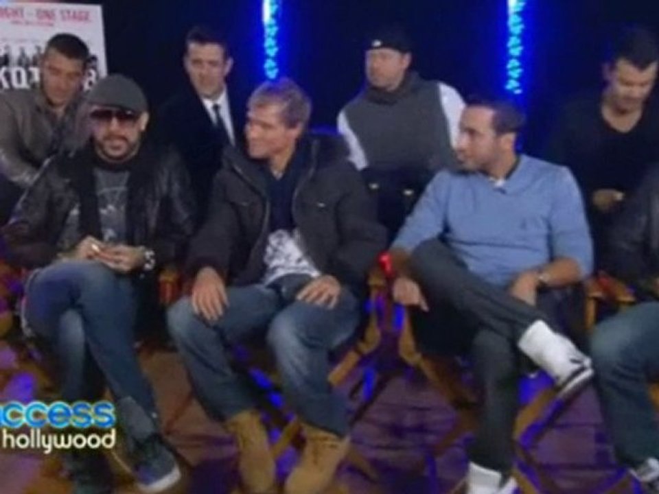 09-11-2010 - BSB y NKOTB en Access Hollywood