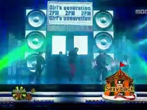 MBC Gayo Daejun - SNSD and 2PM Musical