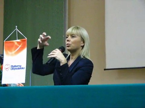 Elżbieta Bieńkowska w Nowym Targu