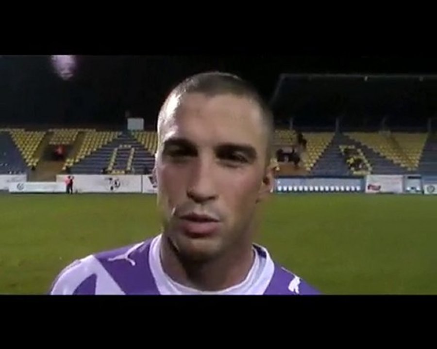 Tisza Tibor a pápai Magyar Kupa mérkőzés után  2010.11.09.