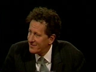 Geoffrey Rush "Quills  interview "at CharlieRose