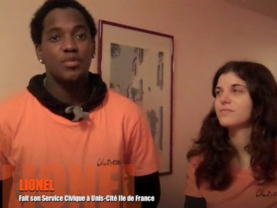 Annabelle et Lionel, volontaires en Service Civique
