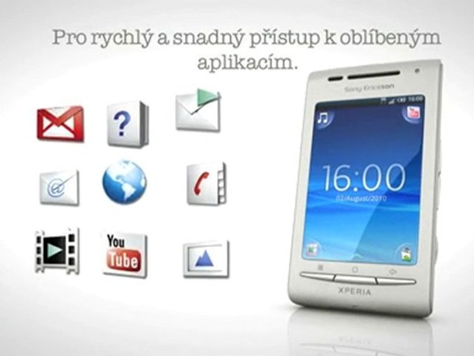 Představení Sony Ericsson X8