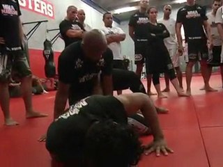 Anderson Silva - Thai Kick Takedown -