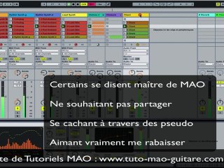 TUTO MAO : ABLETON LIVE VOCODER