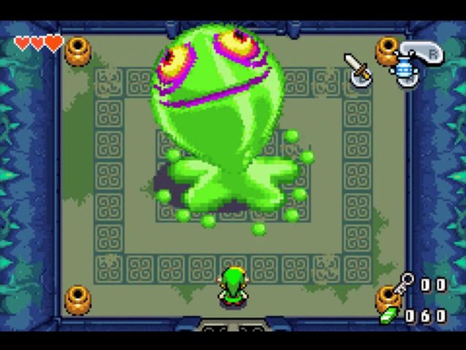 The Legend Of Zelda Minish Cap (3) Le Blop Géant !