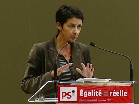 Pascale Gérard au conseil national égalité réelle