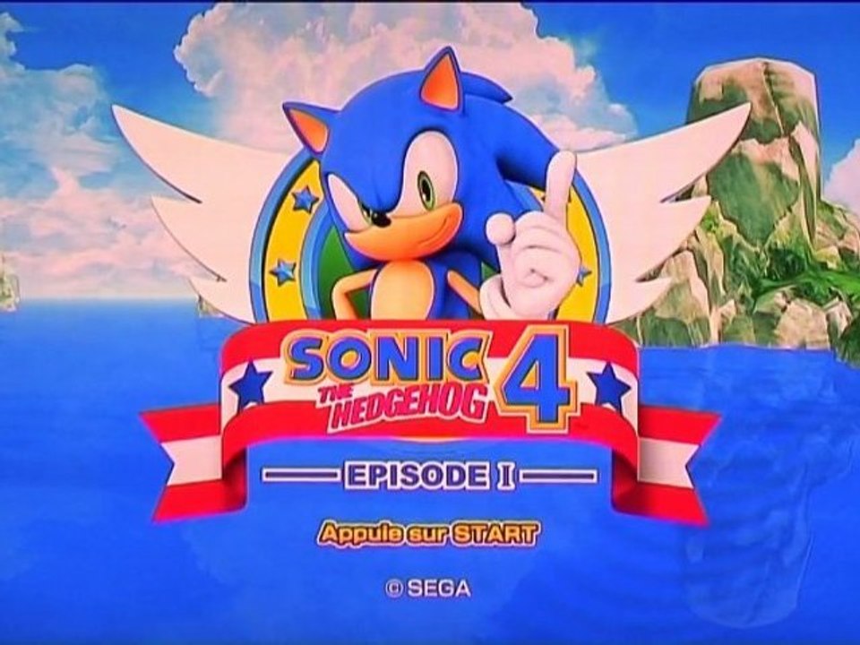 review sonic 4 episode 1 sur ps3 HD