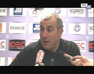 Conf de press Montp TFC A. CASANOVA